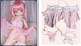 MOZU DOLL 85cm Aカップ ニンフちゃん ソフトビニール製頭部 TPE製ボディ 肌色＆眼球色＆メイク＆ウィッグ＆衣装は宣材写真と同じ  6kg