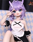 MOZU DOLL 85cm Aカップ ニンフちゃん ソフトビニール製頭部 TPE製ボディ 肌色＆眼球色＆メイク＆ウィッグ＆衣装は宣材写真と同じ  6kg