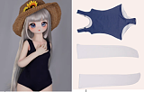 MOZU DOLL 85cm Aカップ ニンフちゃん ソフトビニール製頭部 TPE製ボディ 肌色＆眼球色＆メイク＆ウィッグ＆衣装は宣材写真と同じ  6kg
