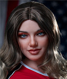 フルシリコン製 巨乳ラブドール Irontech Doll 164cm Eカップ S44ヘッド 金髪 ランジェリー 欧米風ダッチワイフ