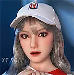 フルシリコン製 XTDOLL 157cm Dカップ  Meng ling (XT-bym16-B) ヘッド まぶたの開閉機能付き ラブドール 等身大ドール 軽量化仕様あり ピンクのボブヘア