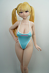色気美人 Irokebijin 95cm Cカップ Akaneヘッド ソフトフルシリコン製 カスタマイズ品 アニメ ダッチワイフ