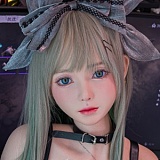 フルシリコン製 XTDOLL 157cm Dカップ  Meng ling (XT-bym16-B) ヘッド まぶたの開閉機能付き ラブドール 等身大ドール 軽量化仕様あり ピンクのボブヘア