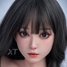 フルシリコン製 XTDOLL 157cm Dカップ  Meng ling (XT-bym16-B) ヘッド まぶたの開閉機能付き ラブドール 等身大ドール 軽量化仕様あり ピンクのボブヘア