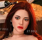 フルシリコン製 XTDOLL 157cm Dカップ  Meng ling (XT-bym16-B) ヘッド まぶたの開閉機能付き ラブドール 等身大ドール 軽量化仕様あり ピンクのボブヘア