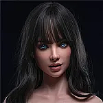 フルシリコン製 XTDOLL 157cm Dカップ  Meng ling (XT-bym16-B) ヘッド まぶたの開閉機能付き ラブドール 等身大ドール 軽量化仕様あり ピンクのボブヘア