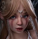 フルシリコン製 XTDOLL 157cm Dカップ  Meng ling (XT-bym16-B) ヘッド まぶたの開閉機能付き ラブドール 等身大ドール 軽量化仕様あり ピンクのボブヘア