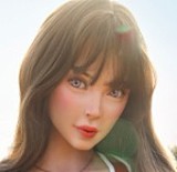 フルシリコン製 XTDOLL 157cm Dカップ  Meng ling (XT-bym16-B) ヘッド まぶたの開閉機能付き ラブドール 等身大ドール 軽量化仕様あり ピンクのボブヘア