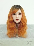 フルシリコン製 XTDOLL 157cm Dカップ  Meng ling (XT-bym16-B) ヘッド まぶたの開閉機能付き ラブドール 等身大ドール 軽量化仕様あり ピンクのボブヘア