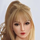 フルシリコン製 XTDOLL 157cm Dカップ  Meng ling (XT-bym16-B) ヘッド まぶたの開閉機能付き ラブドール 等身大ドール 軽量化仕様あり ピンクのボブヘア