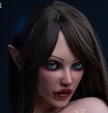 フルシリコン製 XTDOLL 157cm Dカップ  Meng ling (XT-bym16-B) ヘッド まぶたの開閉機能付き ラブドール 等身大ドール 軽量化仕様あり ピンクのボブヘア