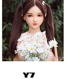 Yearndoll ラブドール 【進化版】158cm Dカップ Y237 ヘッド リアル皮膚メイク付き  ダッチワイフ シリコン製ヘッド  等身大 セックス人形 リゾート 花柄ビキニ