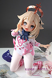 Otaku Doll ミニドール アニメ顔 派蒙パイモン 65cm PVCヘッド+シリコンボディ 収納が便利 セックスフィギュア 小さいラブドール