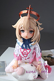 Otaku Doll ミニドール アニメ顔 派蒙パイモン 65cm PVCヘッド+シリコンボディ 収納が便利 セックスフィギュア 小さいラブドール
