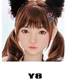 Yearndoll ラブドール 【進化版】158cm Dカップ Y237 ヘッド リアル皮膚メイク付き  ダッチワイフ シリコン製ヘッド  等身大 セックス人形 リゾート 花柄ビキニ