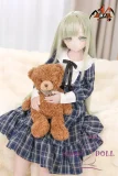 MOZU DOLL 115cm バスト小 沐子ちゃん ビニール製頭部+TPE製ボディ 肌色＆眼球色＆メイク＆ウィッグ＆衣装は宣材写真と同じ