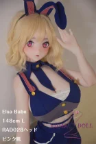 Elsa Babe 148cm L RAD028ヘッド 二次元 アニメドール フルシリコン製 カスタマイズ可  可愛いバニーガール