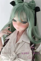 Elsa Babe 148cm L RAD016ヘッド 二次元 アニメドール フルシリコン製 カスタマイズ可  淡いグリーンのツインお団子ヘア