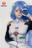 SHEDOLL 168cm Dカップ 江小婉（Jiangxiaowan）ヘッド メイク② 超軽量フルシリコン製 ボディー材質など選択可能 等身大ドール SFファッション