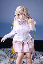 Otaku Doll ミニドール 純白精灵 純白のエルフ 50cm PVCヘッド+シリコンボディ フィギュア 収納が便利 普段は鑑賞用 小さいラブドール