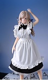 Otaku Doll ミニドール 純白精灵 純白のエルフ 50cm PVCヘッド+シリコンボディ フィギュア 収納が便利 普段は鑑賞用 小さいラブドール
