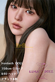 フルシリコン製ラブドール Irontech Doll 自然美系列 T158cm Gカップ S40ヘッド  等身大 ダッチワイフ レースランジェリー
