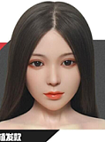 Doll senior ラブドール 口開閉機能あり ヘッド単体 頭部だけ 軟性シリコン製 M16ジョイント