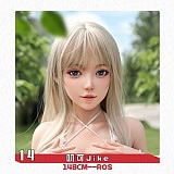 Doll senior ラブドール 口開閉機能あり ヘッド単体 頭部だけ 軟性シリコン製 M16ジョイント