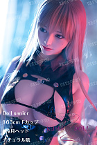 Doll senior 等身大ドール 163cm Fカップ 冷月（Lengyue) フルシリコンヘッド TPE材質ボディー 材質選択可能 ダッチワイフ 掲載画像はフルシリコン製+オーラル機能+口開閉機能あり+模擬口腔付き