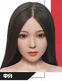 Doll senior ラブドール 口開閉機能あり ヘッド単体 頭部だけ 軟性シリコン製 M16ジョイント