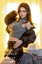 Doll senior 等身大ドール 163cm Fカップ 惠茜（Huixi）硬めシリコンヘッド TPE材質ボディー 材質選択可能 ダッチワイフ 掲載画像はフルシリコン製 植毛タイプ