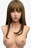 Doll senior ラブドール 口開閉機能あり ヘッド単体 頭部だけ 軟性シリコン製 M16ジョイント