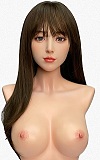 Doll senior ラブドール 口開閉機能あり ヘッド単体 頭部だけ 軟性シリコン製 M16ジョイント