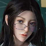蛍火日記 164cm Ｇカップ  琉璃（liuli）メイク② フルシリコン製 リアルドール 美少女ドール 柔らかなピンクヘア