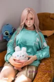 蛍火日記 164cm Ｇカップ  琉璃（liuli）メイク② フルシリコン製 リアルドール 美少女ドール 柔らかなピンクヘア