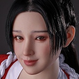 Jiusheng Doll 148cm Bカップ YOYO #81B 軟性シリコンヘッド 欧米風 掲載画像はフルシリコン製+オーラル機能+口開閉機能あり+模擬口腔付き ラブドール ダッチワイフ