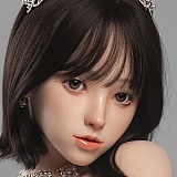 Jiusheng Doll 148cm Bカップ YOYO #81B 軟性シリコンヘッド 欧米風 掲載画像はフルシリコン製+オーラル機能+口開閉機能あり+模擬口腔付き ラブドール ダッチワイフ