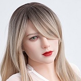 Jiusheng Doll 148cm Bカップ YOYO #81B 軟性シリコンヘッド 欧米風 掲載画像はフルシリコン製+オーラル機能+口開閉機能あり+模擬口腔付き ラブドール ダッチワイフ