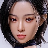 Jiusheng Doll 148cm Bカップ YOYO #81B 軟性シリコンヘッド 欧米風 掲載画像はフルシリコン製+オーラル機能+口開閉機能あり+模擬口腔付き ラブドール ダッチワイフ