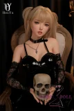 【新作キャンペーン12%OFF 4月30日迄】Houyu 新しいボディ158cm Eカップ 軽量ダッチワイフ 伊娃eva フルシリコン製  Houyu&RZRDOLLコラボ製品 後遇 ゴシック風美少女 リアルドール