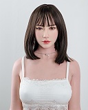 【5月31日迄 限定セール】FANREAL  二つ目ヘッド、髪の植毛半額、口開閉機能付き、ゼリー胸、新技術指関節、ハードハンド、ボルト露出無し自立、新足指関節、EVO新骨格、お尻の柔らか仕上げ、柔らかい膣仕上げ無料 フルシリコン製 ラブドール ヘッドとボディ組み合わせ自由