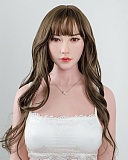 【5月31日迄 限定セール】FANREAL  二つ目ヘッド、髪の植毛半額、口開閉機能付き、ゼリー胸、新技術指関節、ハードハンド、ボルト露出無し自立、新足指関節、EVO新骨格、お尻の柔らか仕上げ、柔らかい膣仕上げ無料 フルシリコン製 ラブドール ヘッドとボディ組み合わせ自由