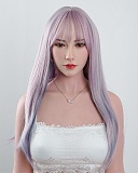 【5月31日迄 限定セール】FANREAL  二つ目ヘッド、髪の植毛半額、口開閉機能付き、ゼリー胸、新技術指関節、ハードハンド、ボルト露出無し自立、新足指関節、EVO新骨格、お尻の柔らか仕上げ、柔らかい膣仕上げ無料 フルシリコン製 ラブドール ヘッドとボディ組み合わせ自由