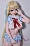 Elsa Babe 148cm L RAD027ヘッド 二次元 アニメドール フルシリコン製 カスタマイズ可  ドーリーフェイス 涙目メイク