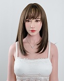 【5月31日迄 限定セール】FANREAL  二つ目ヘッド、髪の植毛半額、口開閉機能付き、ゼリー胸、新技術指関節、ハードハンド、ボルト露出無し自立、新足指関節、EVO新骨格、お尻の柔らか仕上げ、柔らかい膣仕上げ無料 フルシリコン製 ラブドール ヘッドとボディ組み合わせ自由