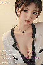 Houyu&RZRDOLLコラボ製品 フルシリコン製ラブドール No.20 163cm Eカップ Delux-究極版 希純ヘッド「R」シリーズ OL系ダッチワイフ