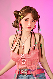 Real Girl ラブドール 158cm Eカップ LS-3ヘッド 高級シリコン材質ヘッド ボディー材質選択可能 カスタマイズ可能 C工場製 元気な美少女