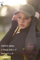 TOP-CYDOLL フルシリコン製 170cm Dカップ Amberヘッド ラブドール 欧美風ドール ドレッドヘア