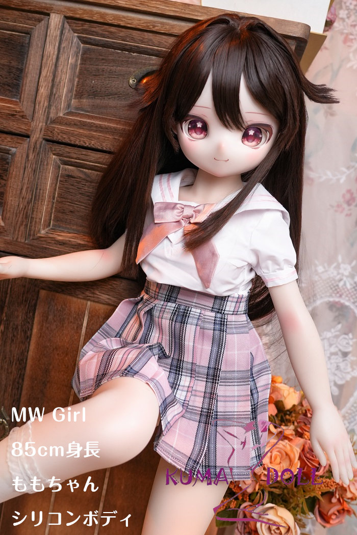 MW Girl（魔物姫）85cm ももちゃん 7kg ソフトビニール製頭部 シリコン製ボディ 肌色＆眼球色＆メイク＆ウィッグ＆衣装は宣材写真と同じ 軽量化で収納しやい フィギュア