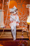 MW Girl（魔物姫）85cm 优米 ユウミちゃん 5.5kg 猫耳 ソフトビニール製頭部 シリコン製ボディ 肌色＆眼球色＆メイク＆ウィッグ＆衣装は宣材写真と同じ 甘ロリ風 フィギュア